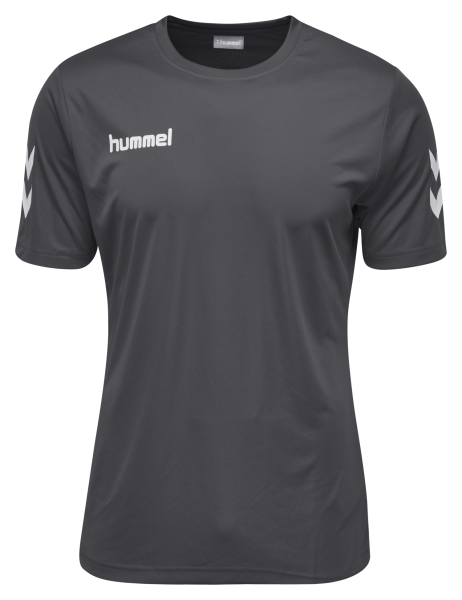 Hummel Core Poly Tee - Asphalt